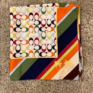 Authentic coach scarf